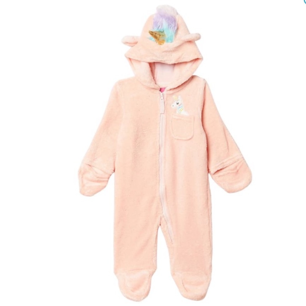Wippette Unicorn Shearling Footie
